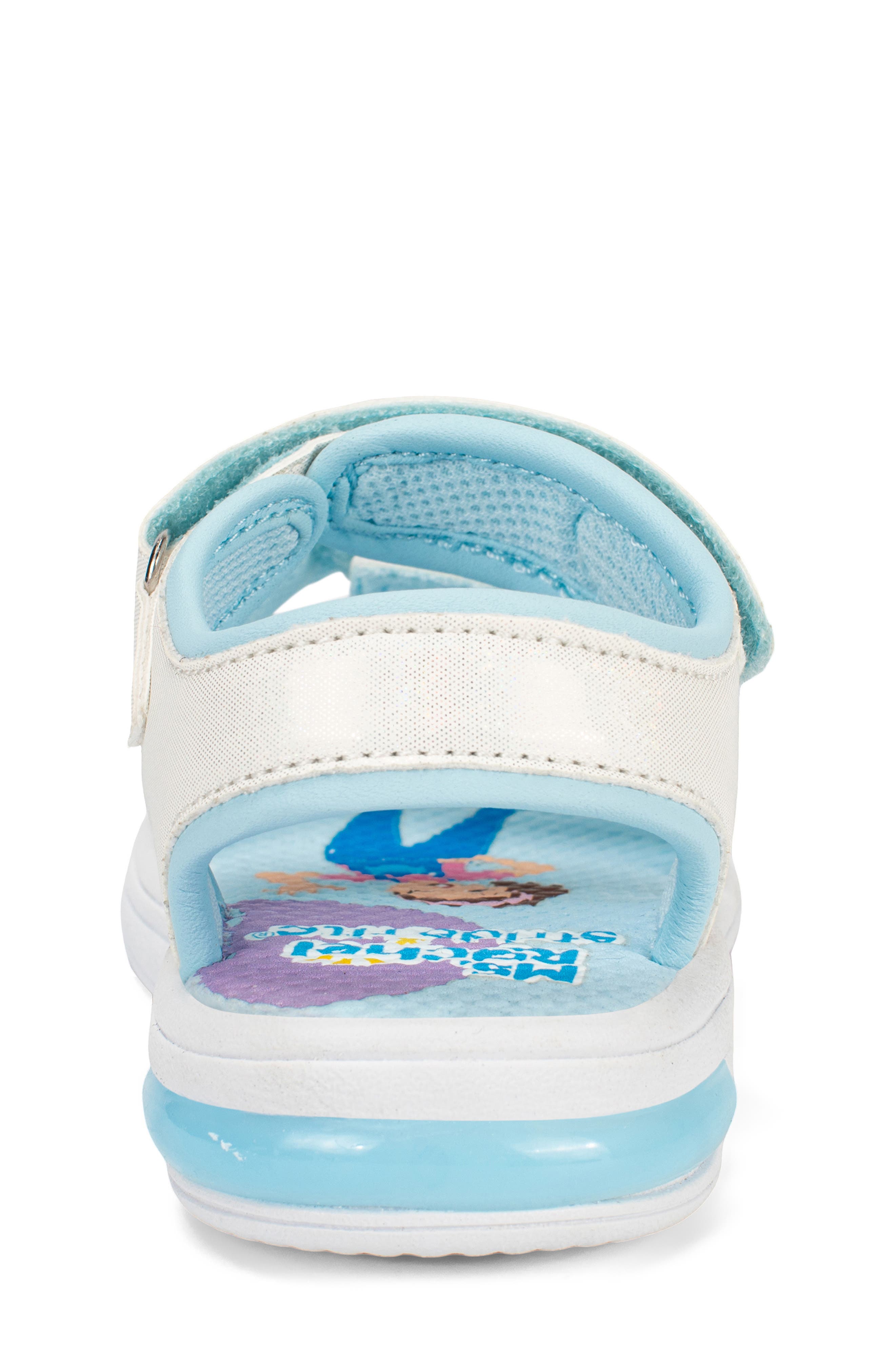 Stride Rite Kids' x Ms. Rachel Light-Up Sandal, Alternate, color, White