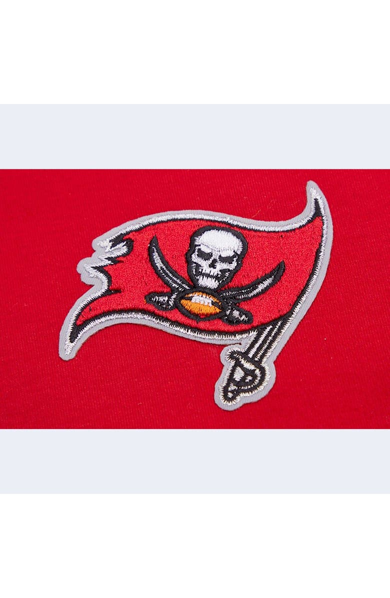 PRO STANDARD Women's Pro Standard  Red Tampa Bay Buccaneers Ombre Wordmark Classic Cropped Tank Top, Alternate, color, 