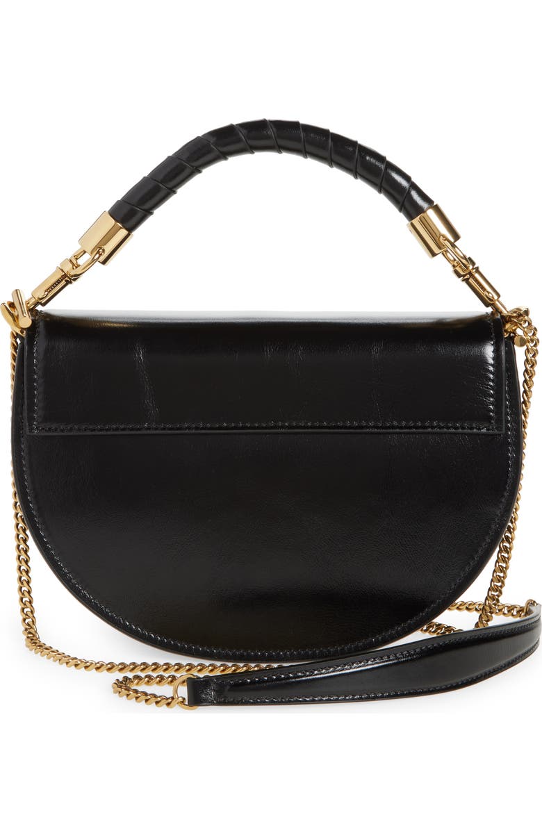 Chloé Marcie Chain Shiny Leather Top Handle Bag, Alternate, color,