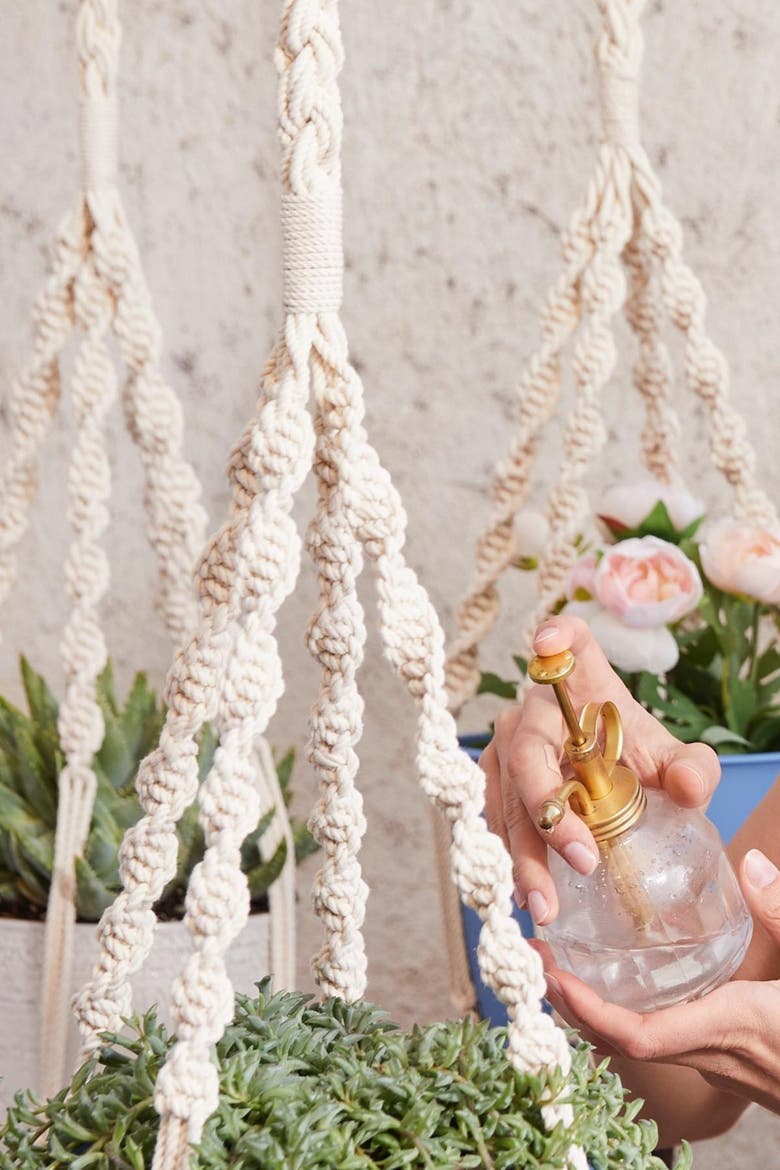 Trina Plant Hanger, Alternate, color, Sage