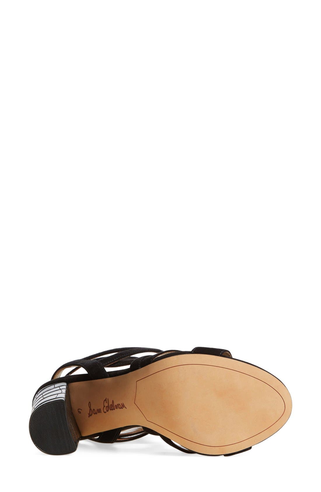 Sam Edelman 'Yardley' Lace-Up Sandal, Alternate, color, 