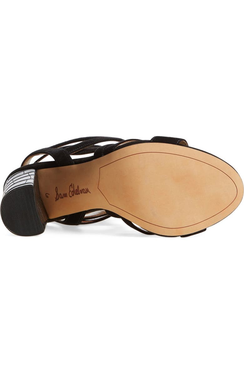 Sam Edelman 'Yardley' Lace-Up Sandal, Alternate, color,