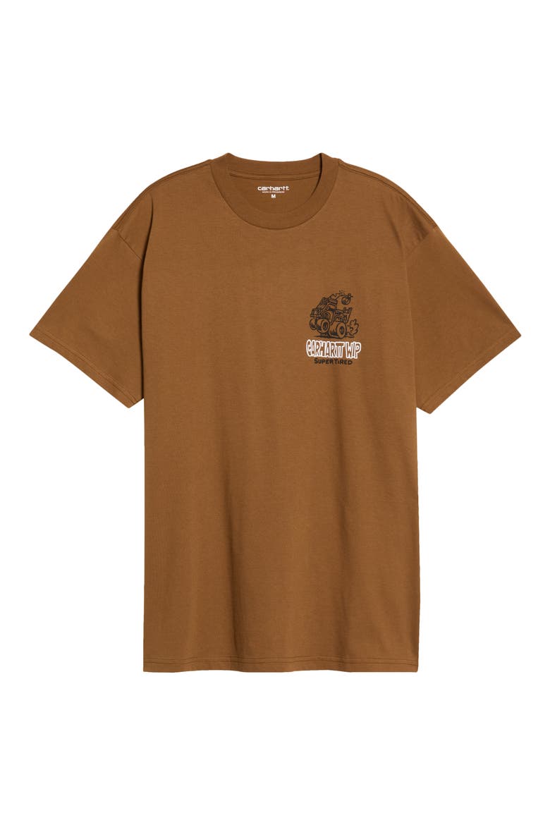 Hot Rat Organic Cotton Graphic T-Shirt, Alternate, color, WIP H BROWN
