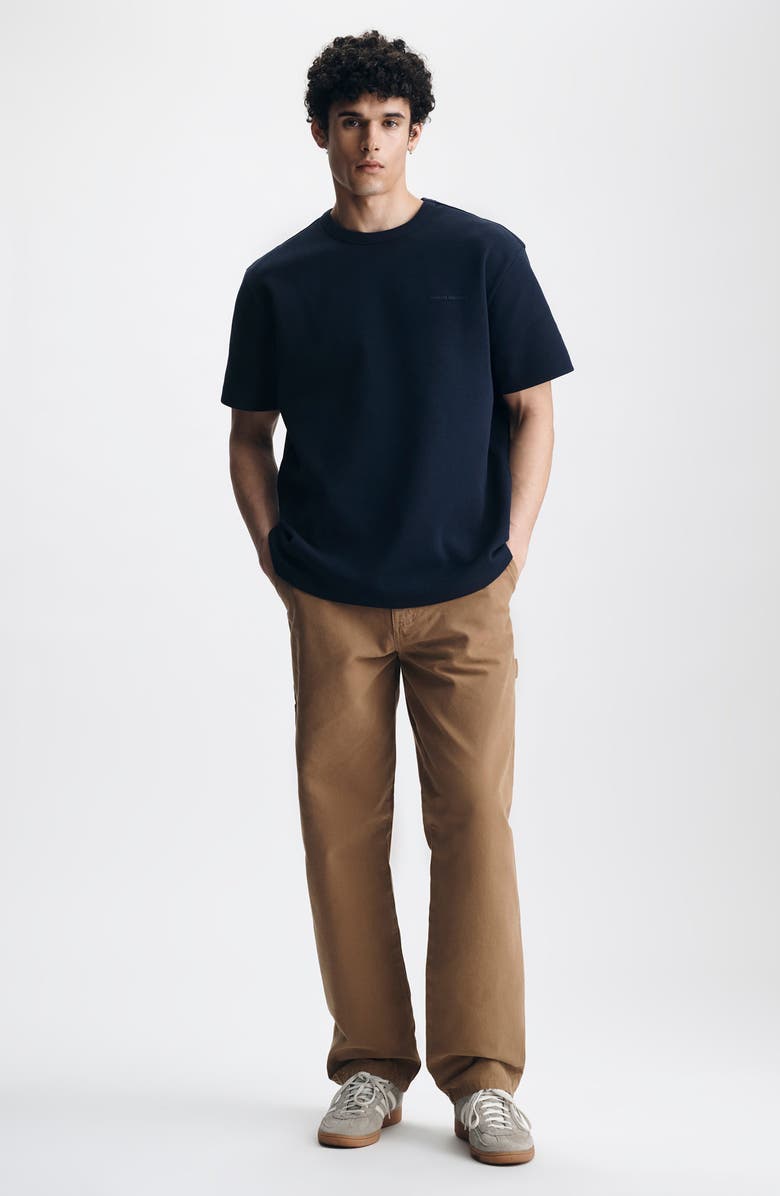 Brooklyn Industries Logo Crewneck T-Shirt, Alternate, color, Black Iris