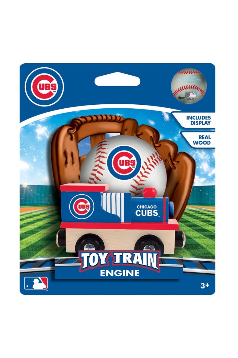 Chicago Cubs Toy Train Engine, Alternate, color, Multicolor