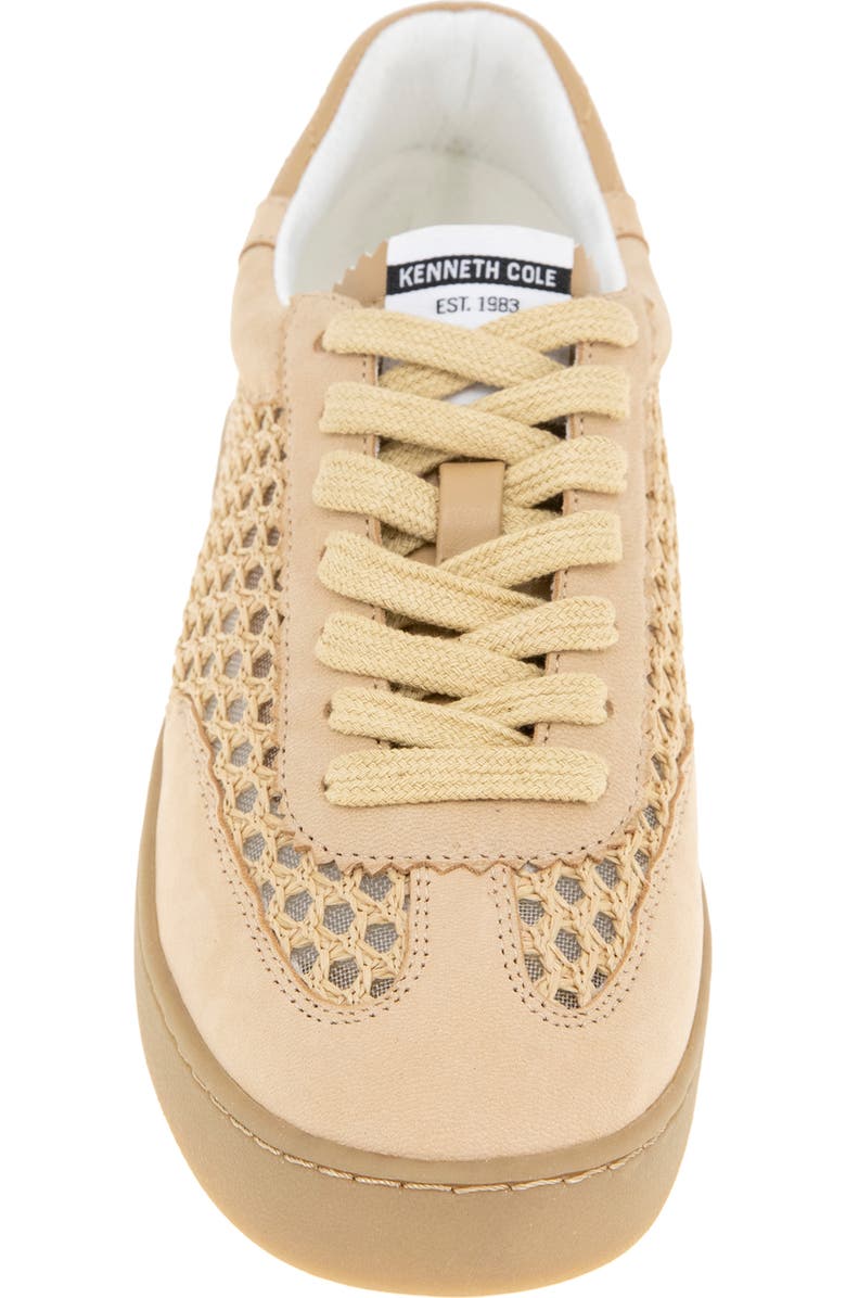 Kenneth Cole Sam Platform Sneaker, Alternate, color, Natural Raffia