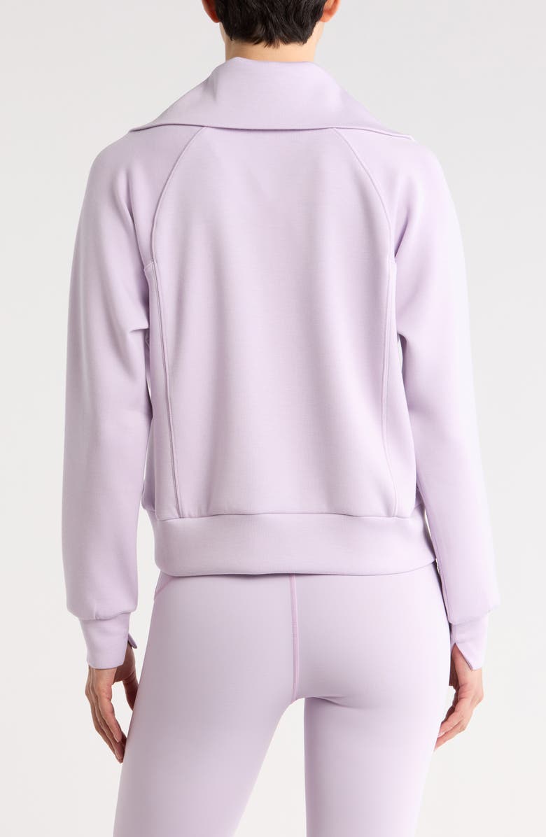 SPANX<sup>®</sup> AirEssentials Half Zip Sweatshirt, Alternate, color, Verbena