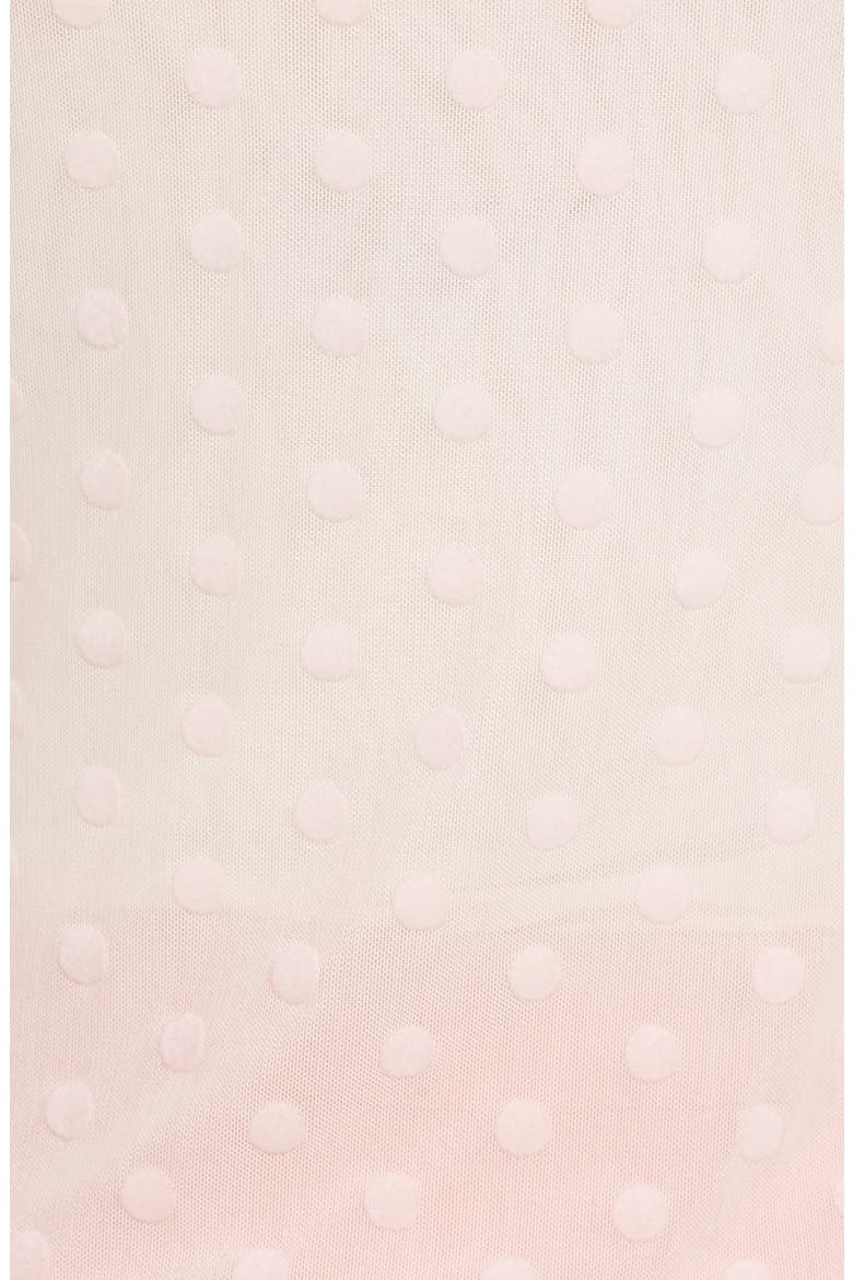 Sheer Mesh Dot Top, Alternate, color, PINK SMOKE