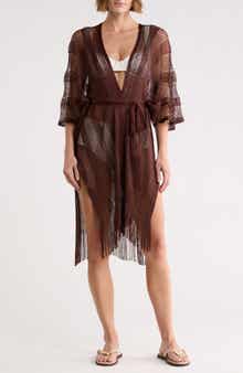 Vince Camuto Mesh Net Ruana