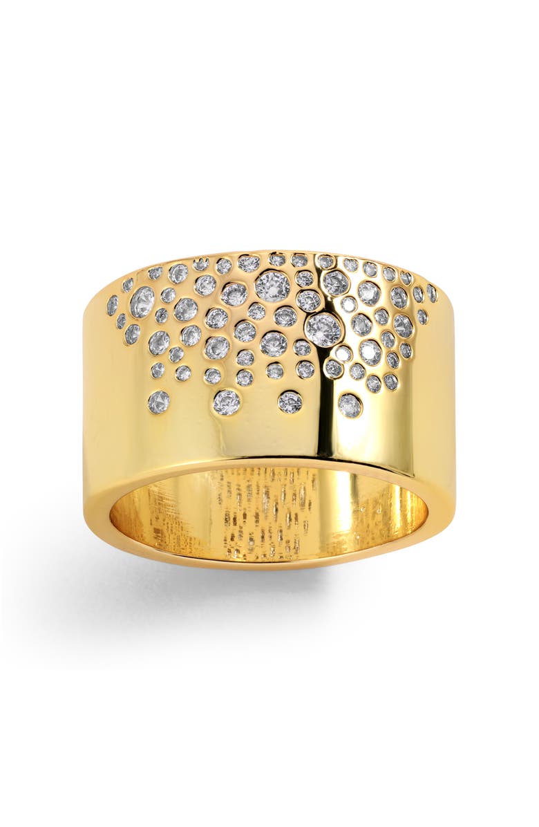 Mazin Jewels Waterfall Ring, Main, color, Gold