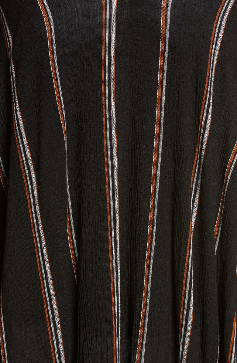 Elan Stripe Cover-Up Maxi Dress, Alternate, color, 