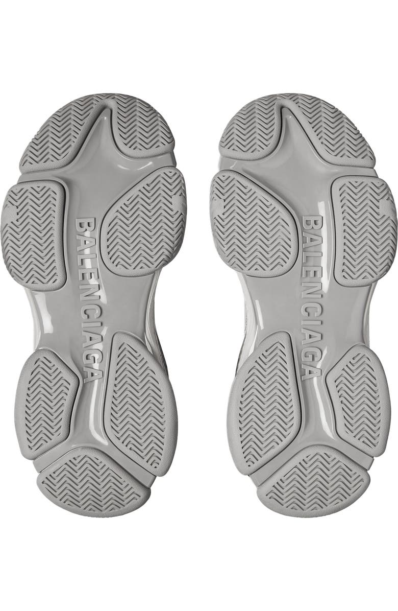 Balenciaga Triple S 2 Sneaker, Alternate, color, Gradient Grey