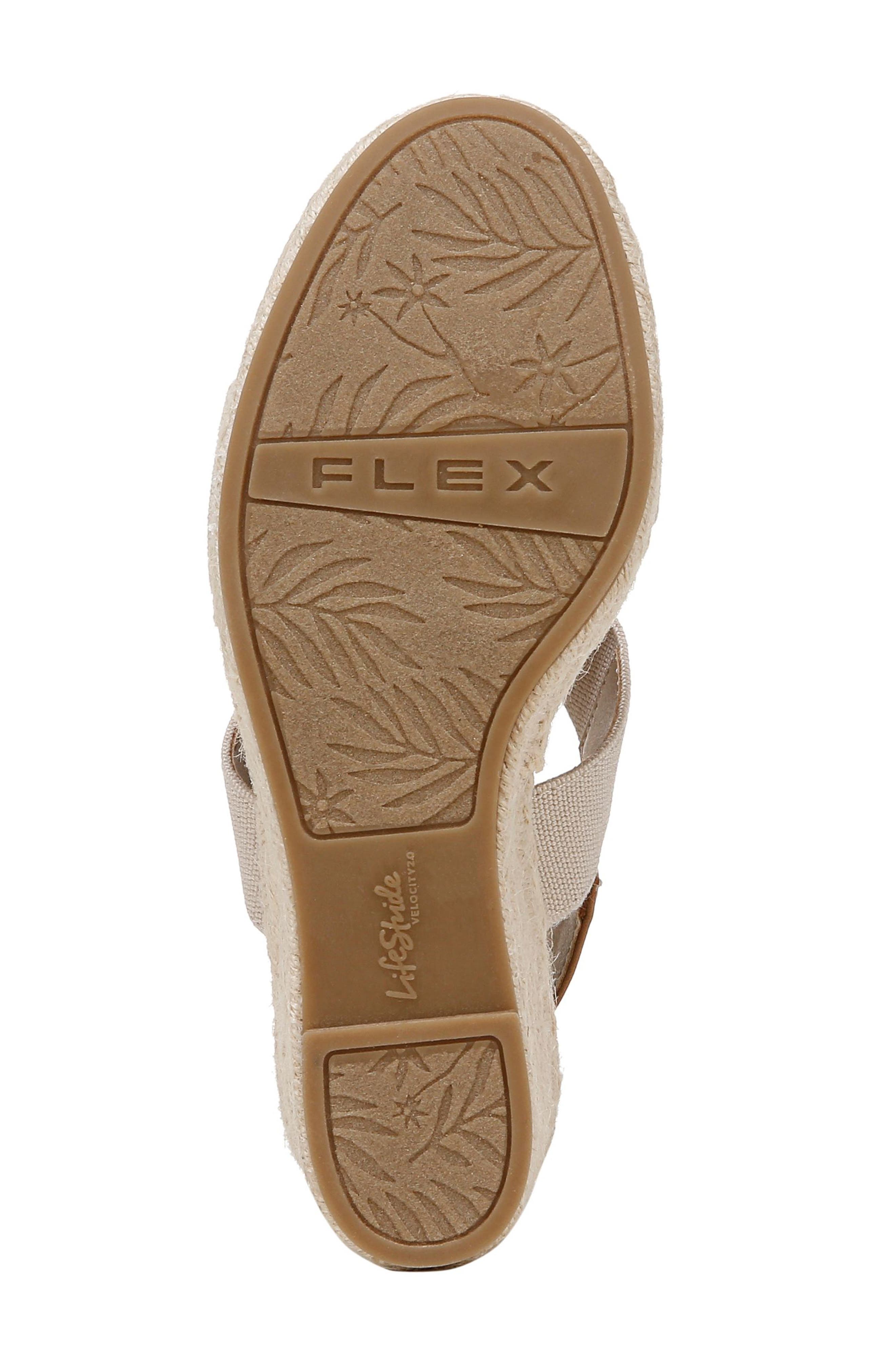 Tallulah Espadrille Slingback Platform Wedge Sandal, Alternate, color, TAN