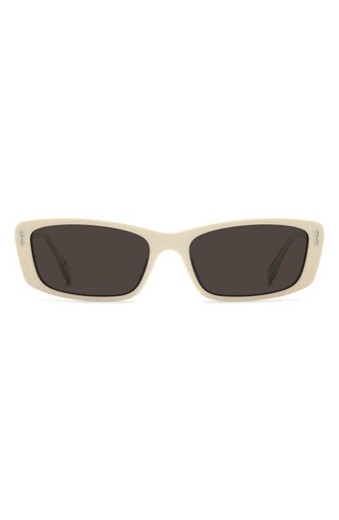 57mm Rectangular Sunglasses
