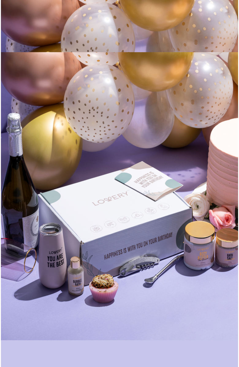 Lovery Wine Tumbler Birthday Gifts Set, Alternate, color, Pink, Green, Gold