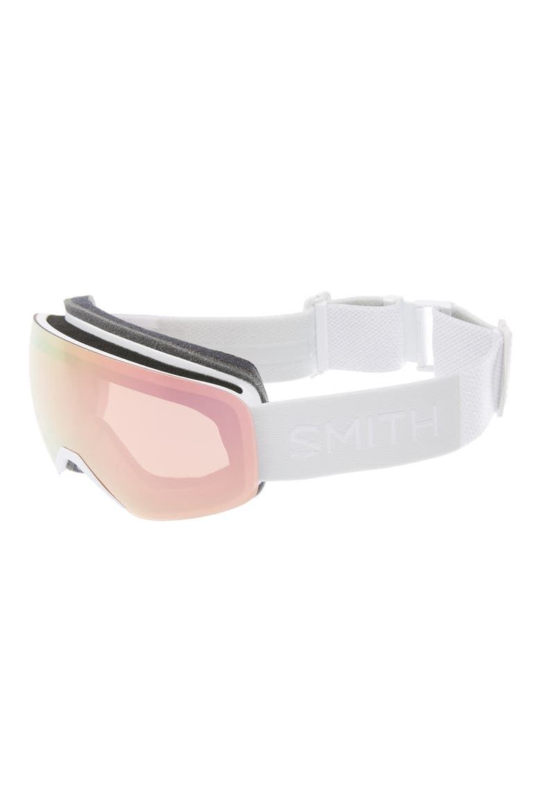 Skyline 205mm ChromaPop Snow Goggles, Alternate, color, WHITE VAPOR/ ROSE GOLD