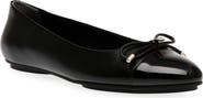 Anne Klein Luci Cap Toe Ballet Flat