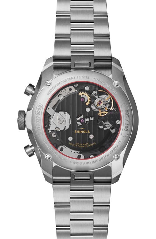 Shinola The Mooncraft Monster Chronograph Bracelet Watch, 43mm