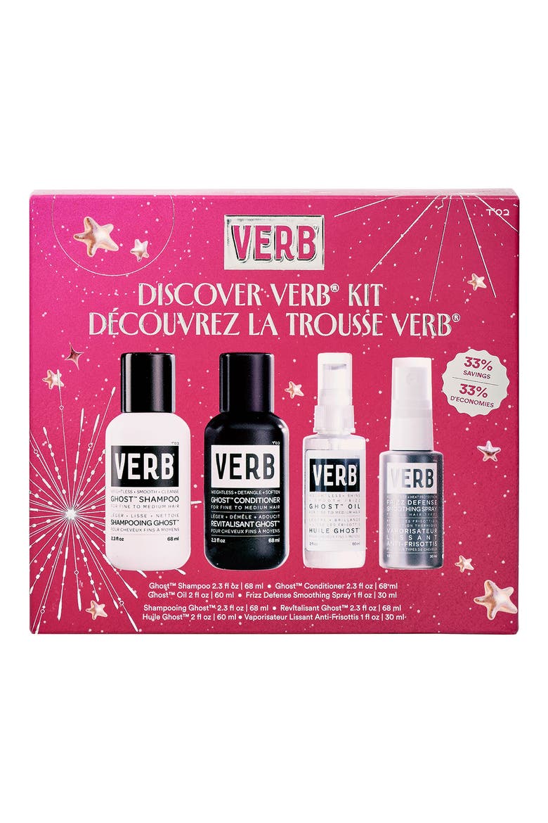 Discover Verb 4-Piece Hair Care Kit, Alternate, color, NO COLOR
