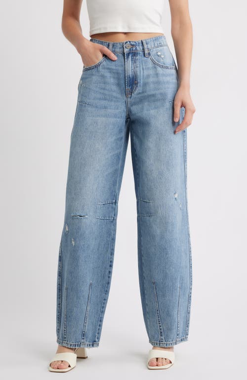 HIDDEN JEANS Darted Baggy Jeans in Med.wash 