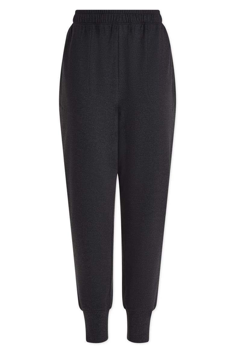 Brushed Slim Joggers, Alternate, color, BLACK MARL