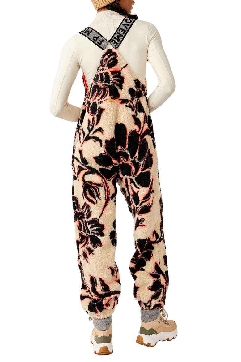 FP Movement Hit the Slopes Fleece Overalls, Alternate, color, MAGNOLIA COMBO