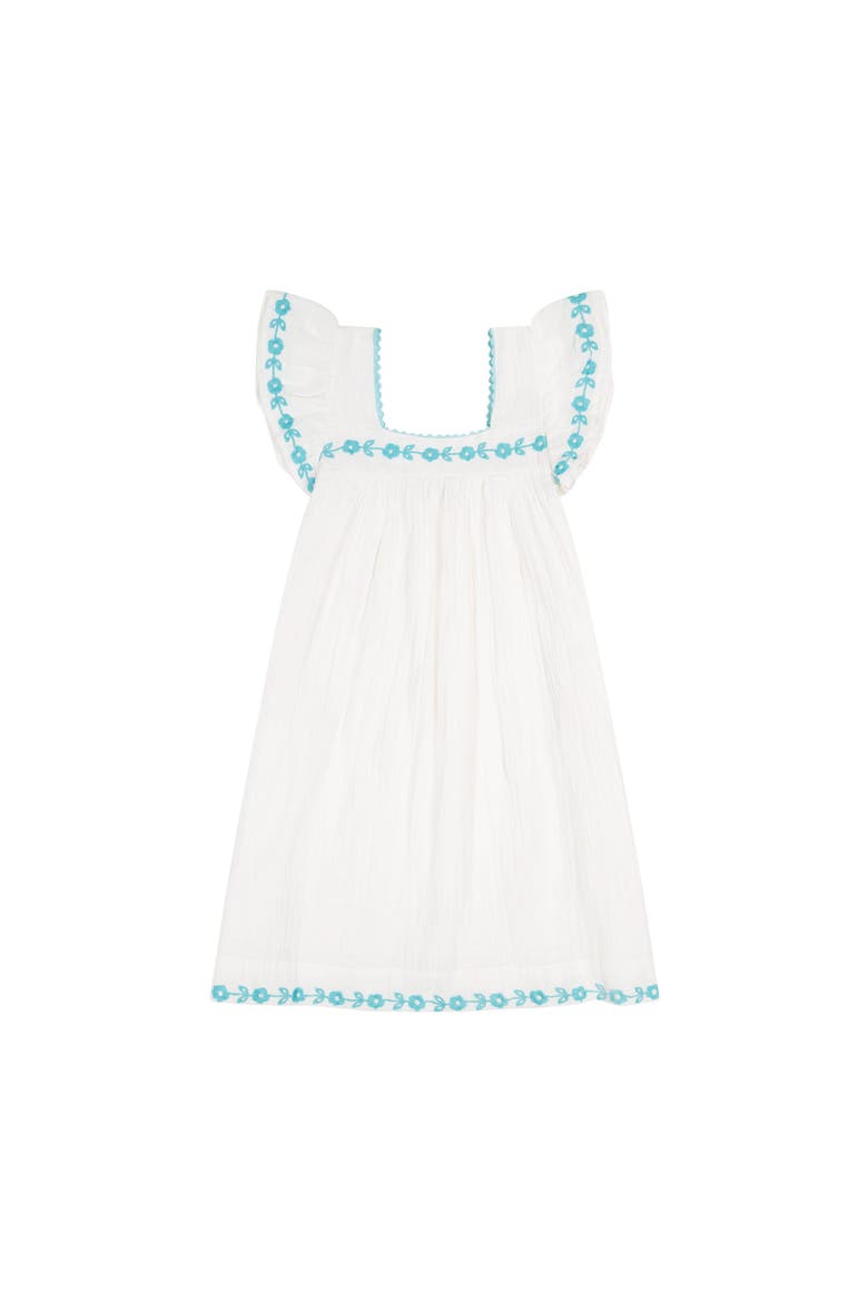 Mini Sandrine Womens Dress, Main, color, White
