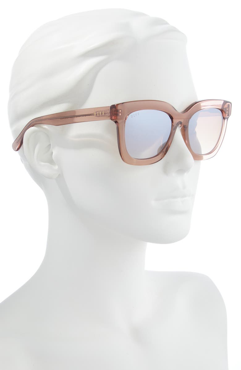 DIFF Carson 55mm Polarized Square Sunglasses, Alternate, color, 