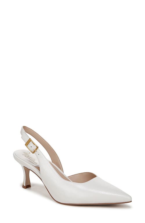 27 Edit Naturalizer Felicia Slingback Pointed Toe Pump In Warm White