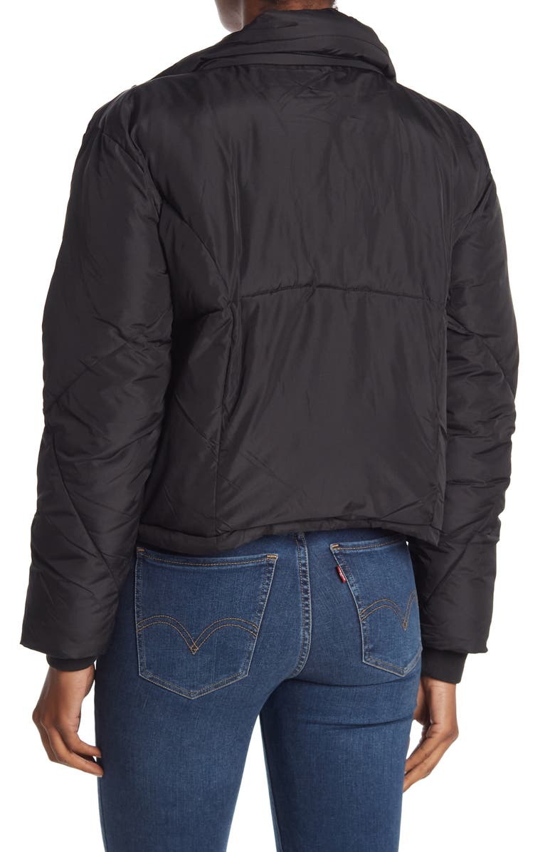Sebby Short Puffer Jacket, Alternate, color, 