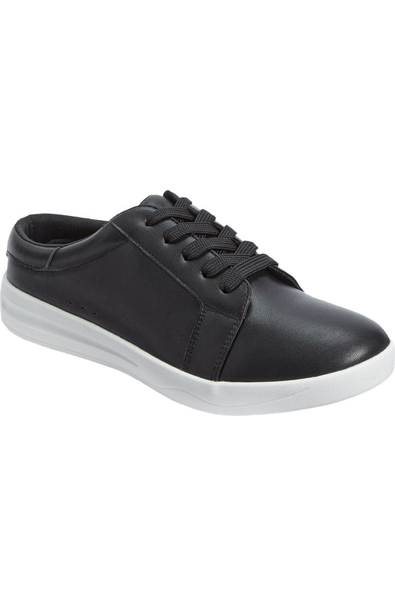 Comfortview The Kandice Slip On Sneaker Mule, Main, color, Black