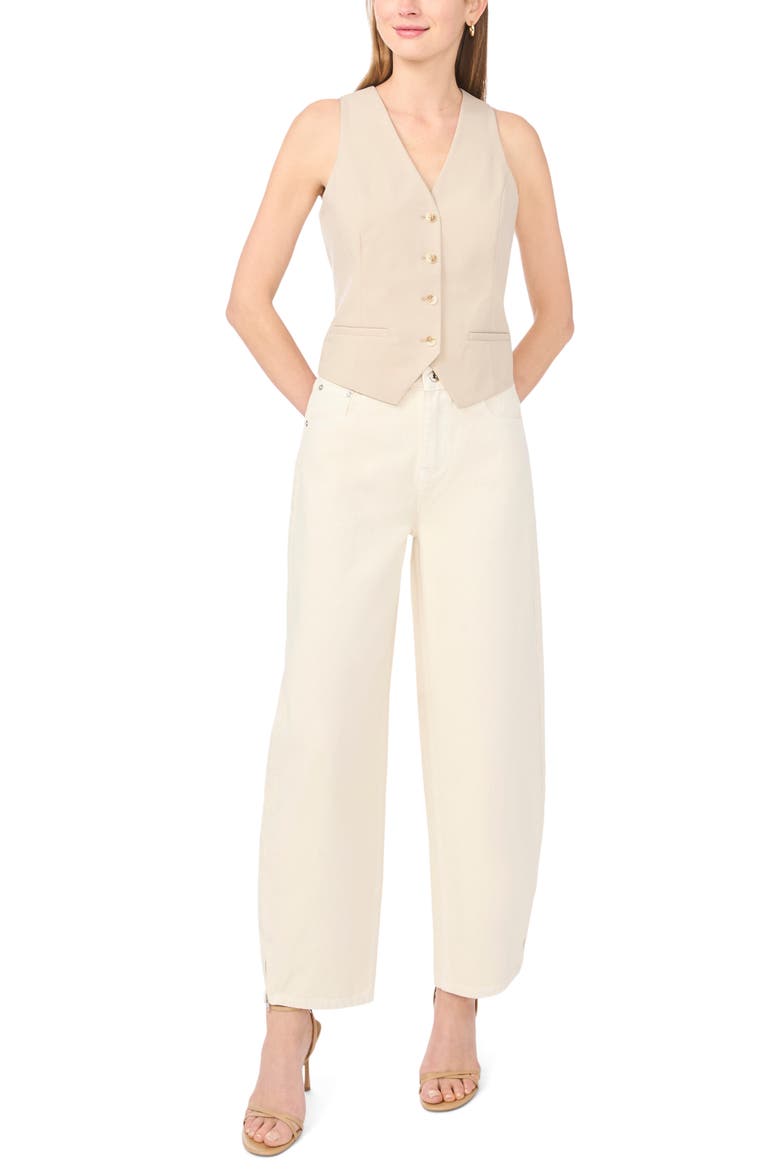 Twill Vest, Alternate, color, PEPPERCORN