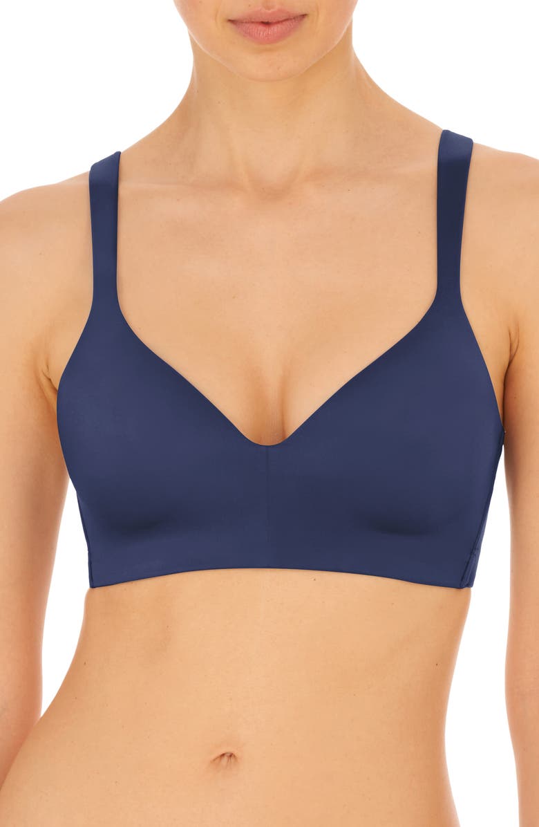 Natori Revelation Wireless Contour Bra, Main, color, Ink