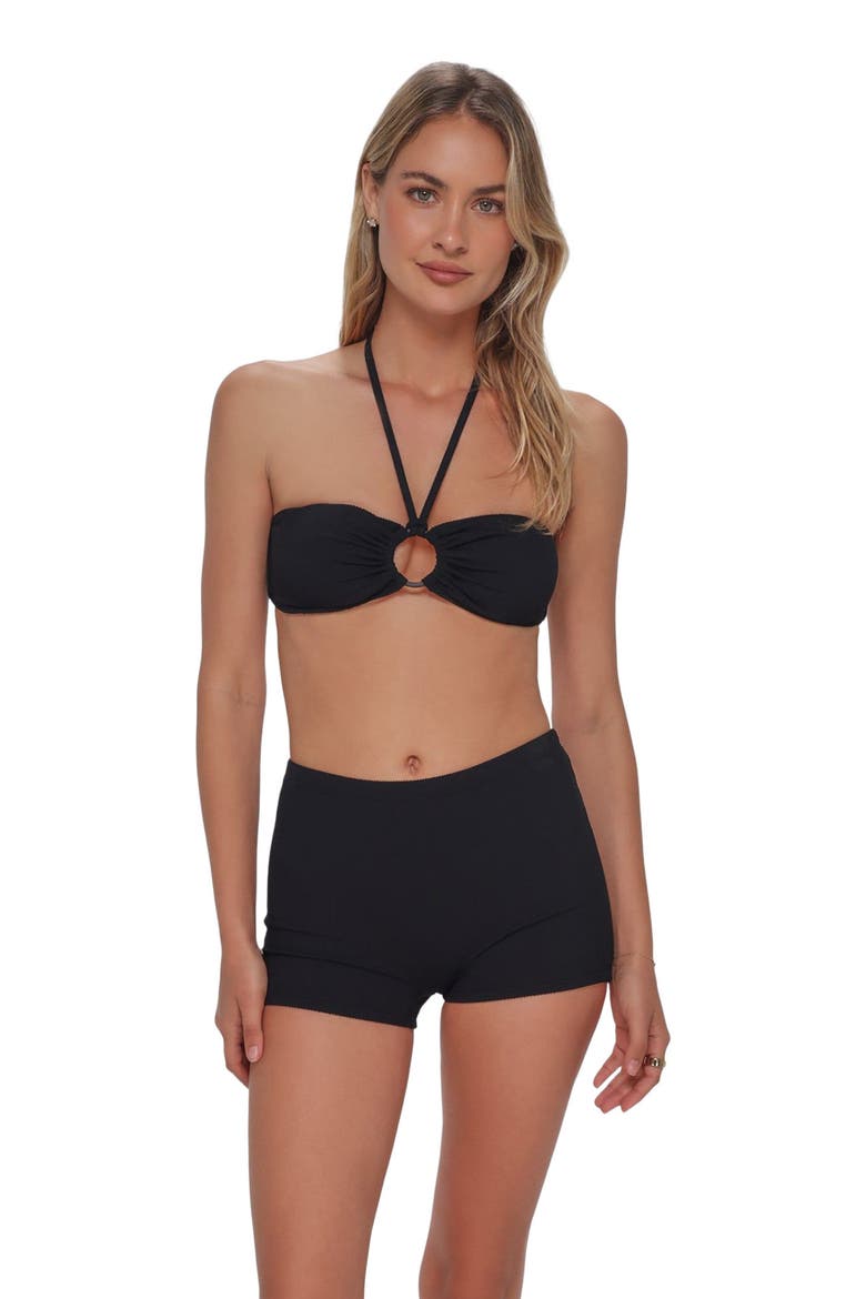 Ayden Boyshort Bottoms, Main, color, Black Pacifica Rib