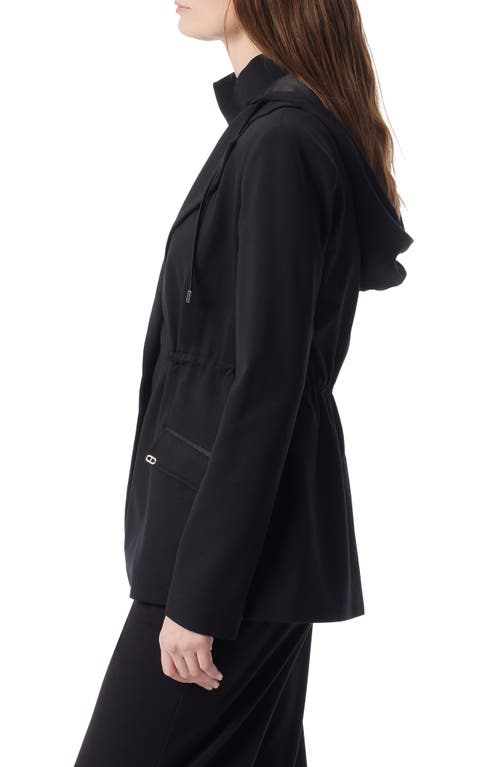 Do By Dee Ocleppo Jasmine Hooded Blazer In Black