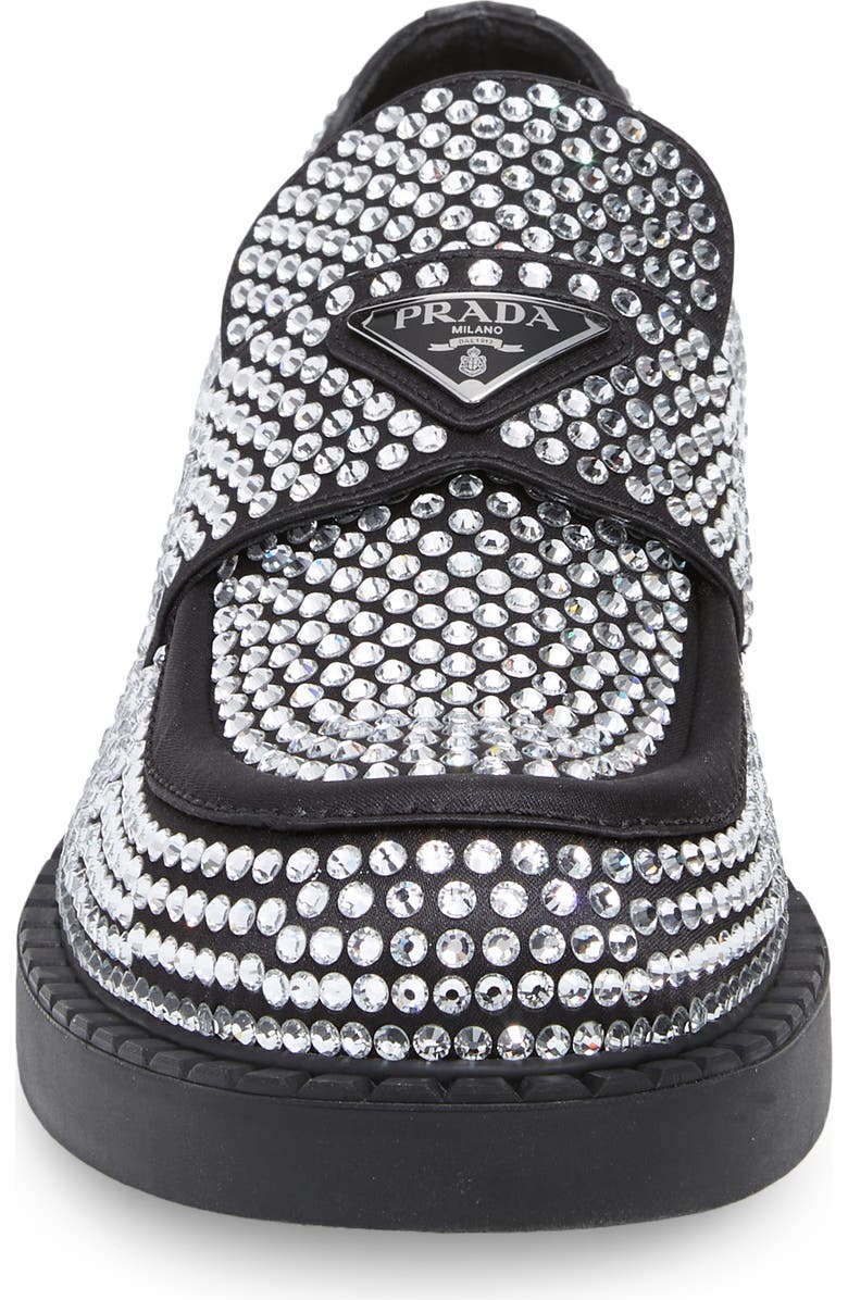 Prada Chocolate Loafer, Alternate, color,