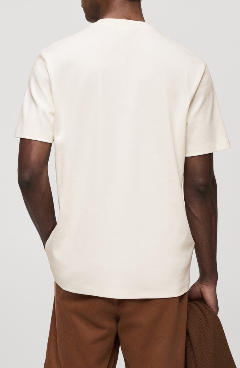 MANGO Regular Fit Cotton Crewneck T-Shirt, Alternate, color,