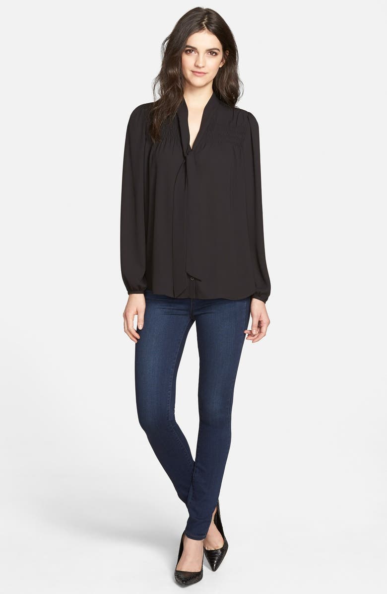 Ro & De Tie Blouse, Alternate, color, 