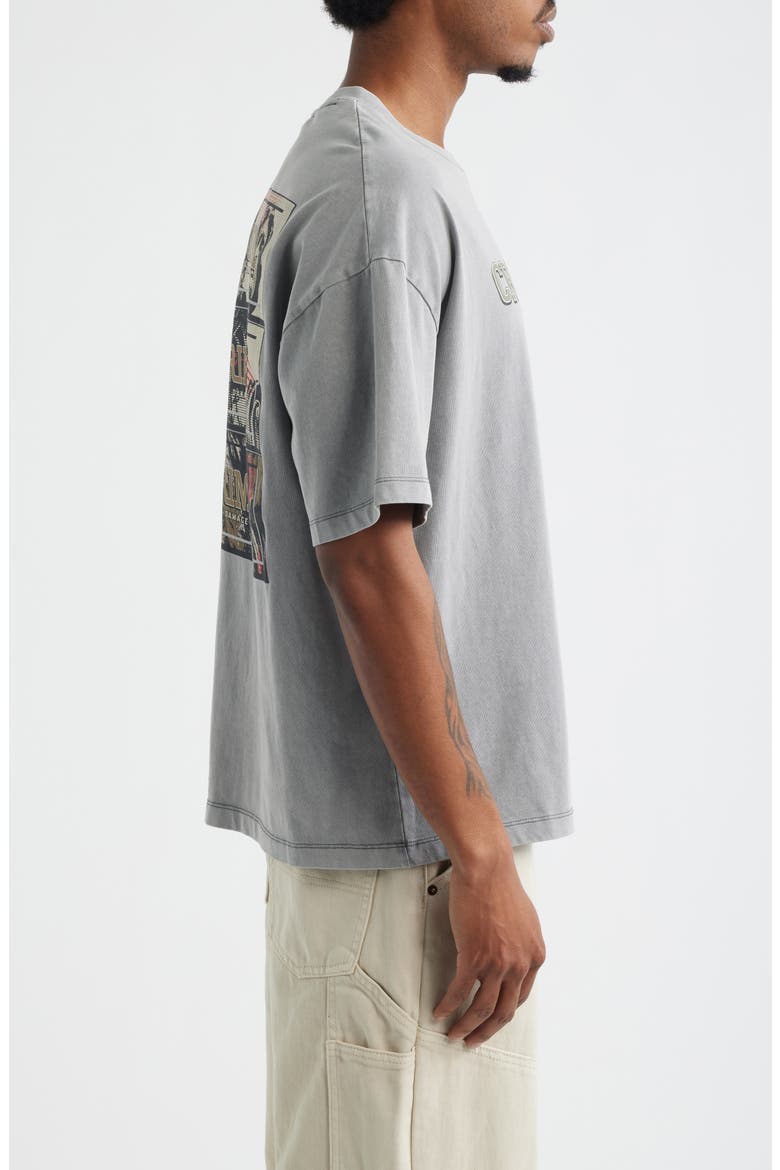 Statute Graphic T-Shirt, Alternate, color, GREY