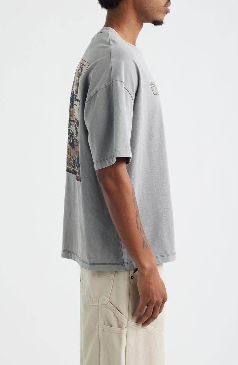 CRIMINAL DAMAGE Statute Graphic T-Shirt, Alternate, color, Grey