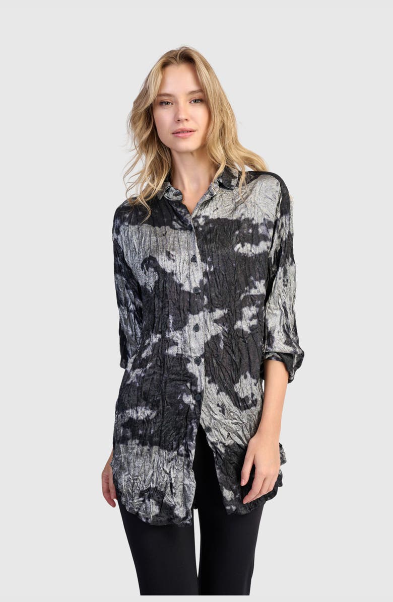 Alembika Afterglow Shirt, Main, color, Silver