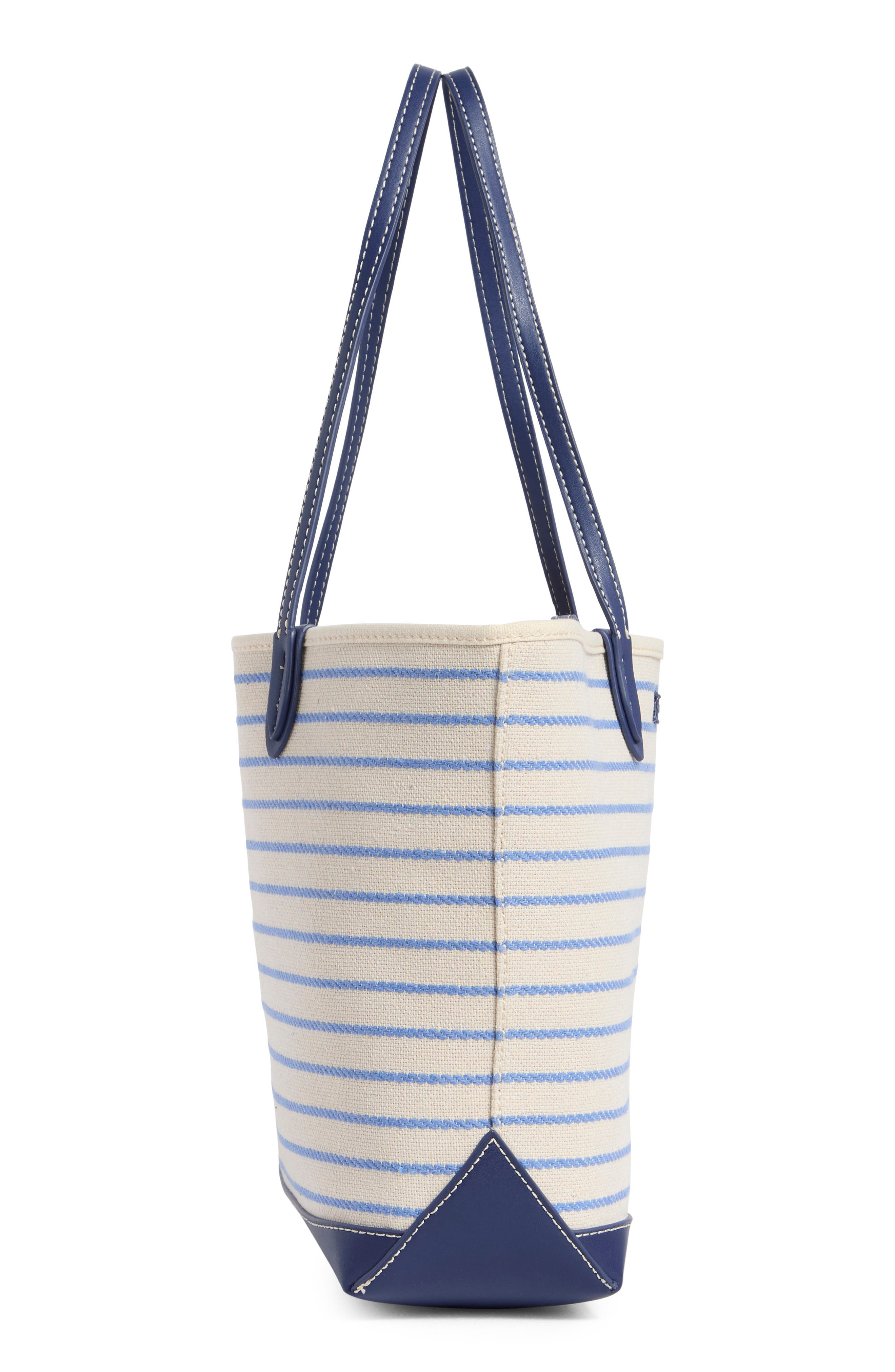 Sam Edelman Waylon Nautical Large Tote Bag, Alternate, color, Navy