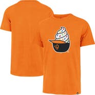 '47 Men's '47  Orange Baltimore Orioles Ice Cream Helmet Franklin T-Shirt