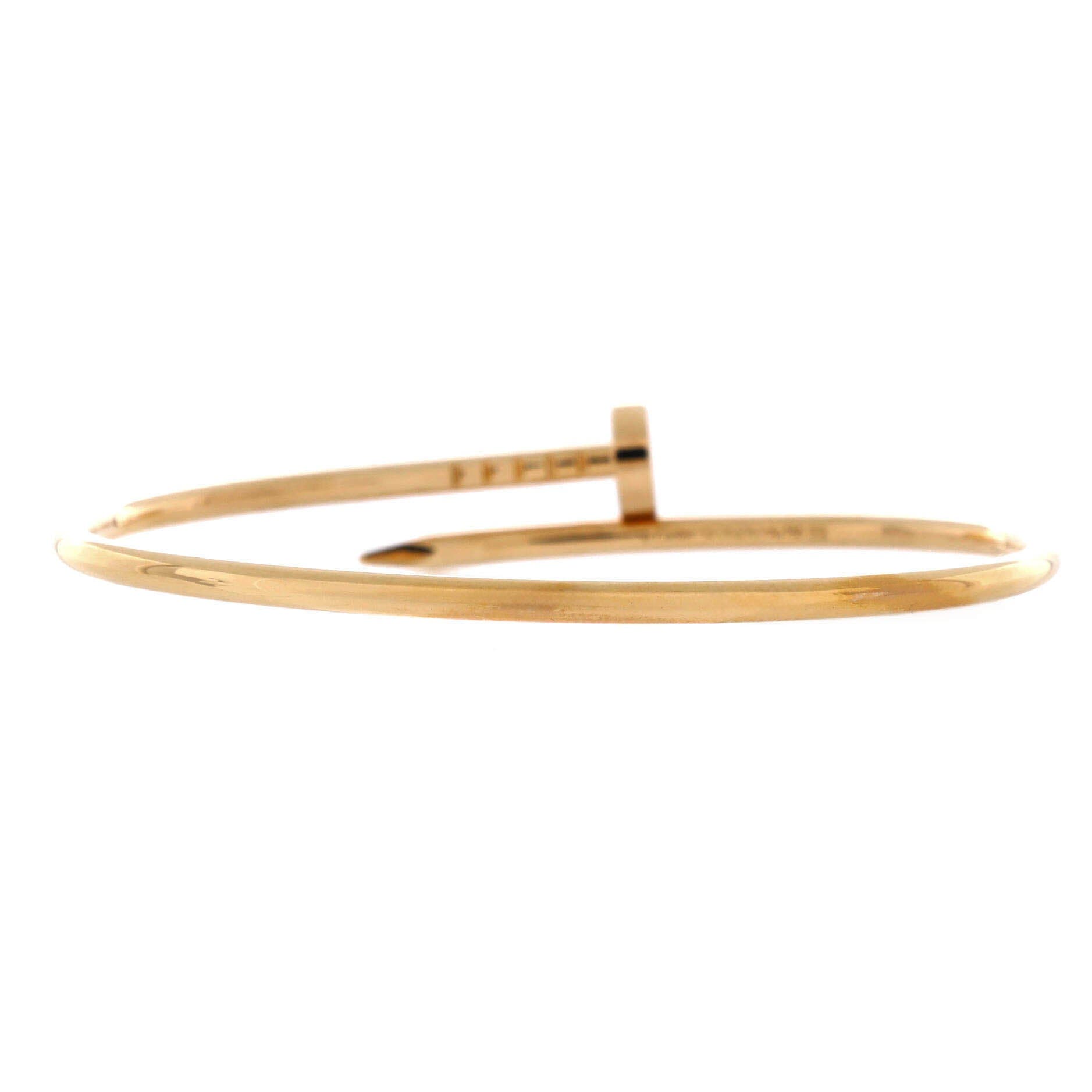 Juste un Clou Bracelet 18K Yellow Gold Small, Alternate, color, Metallic Gold