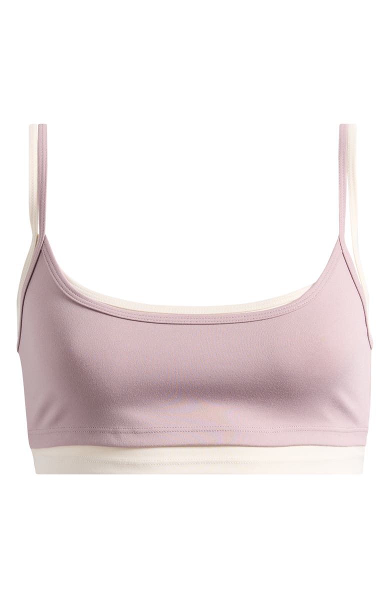 PacSun Double Layer Active Bra, Alternate, color, Quail