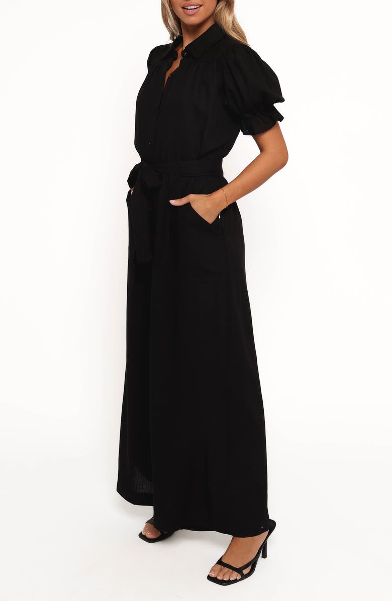 Petal & Pup Minnie Short Sleeve Stretch Cotton Jumpsuit, Alternate, color, 