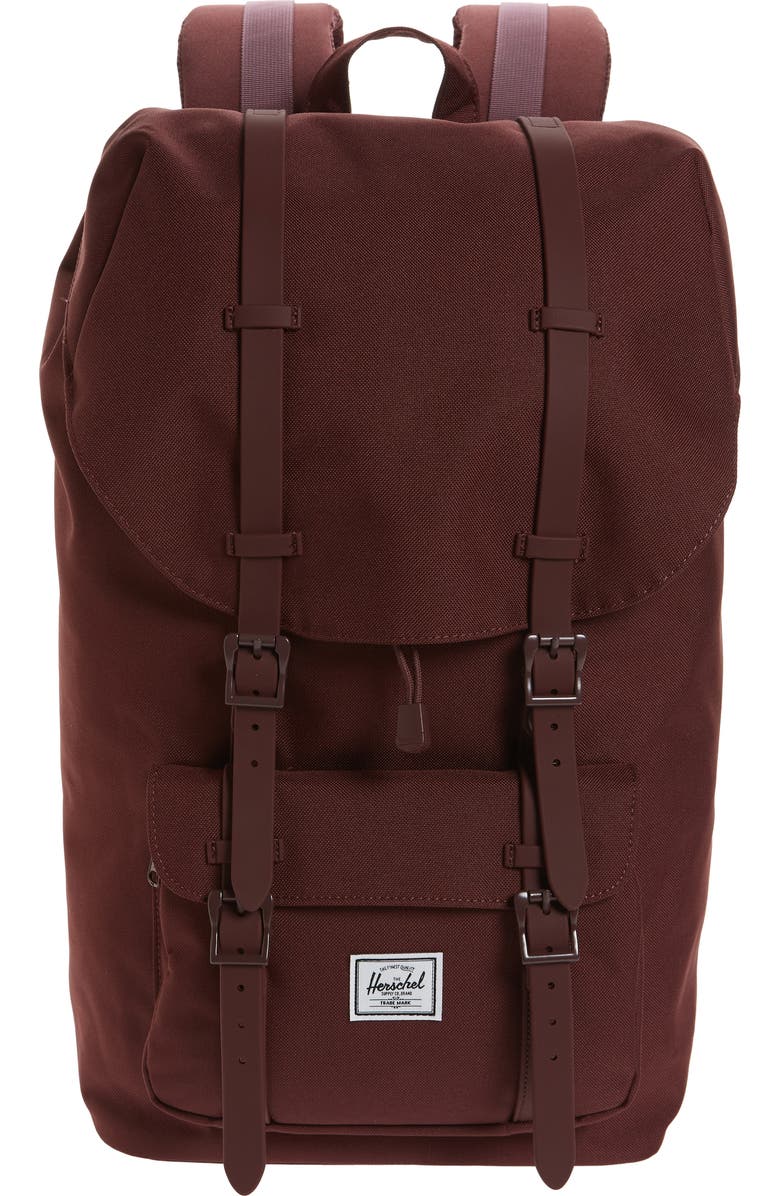Herschel Supply Co. Purple Little America Backpack, Main, color,