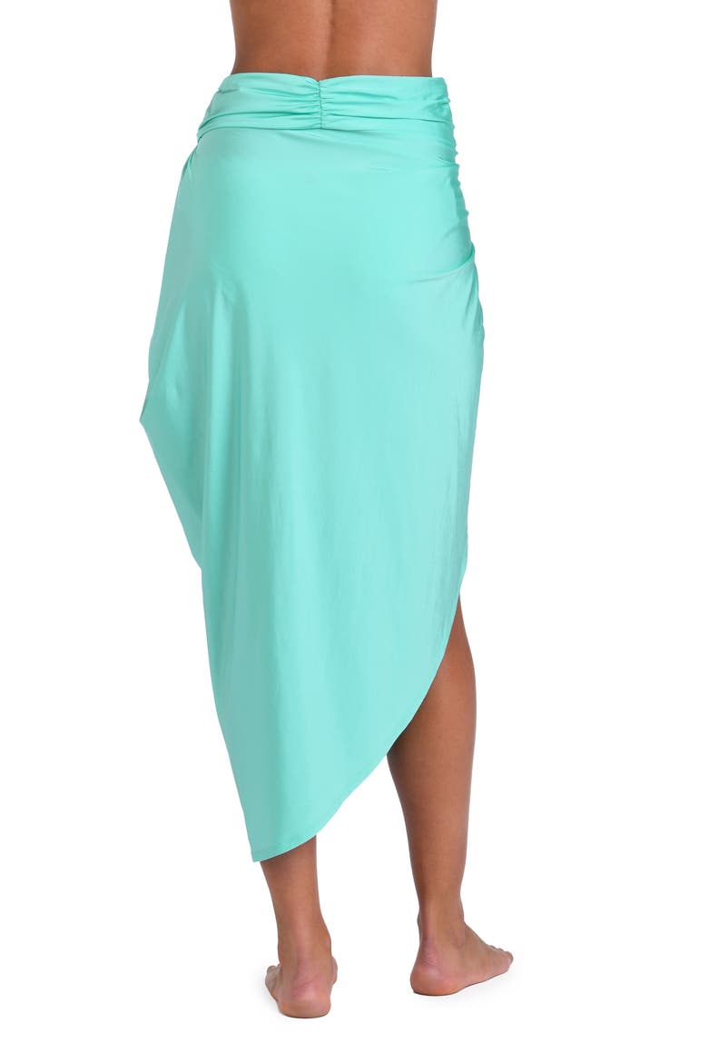Solids Convertible Faux Wrap, Alternate, color, SEAGLASS