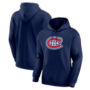 Logo Athletic Men's Logo Athletic Navy Montreal Canadiens Essential Hoodie