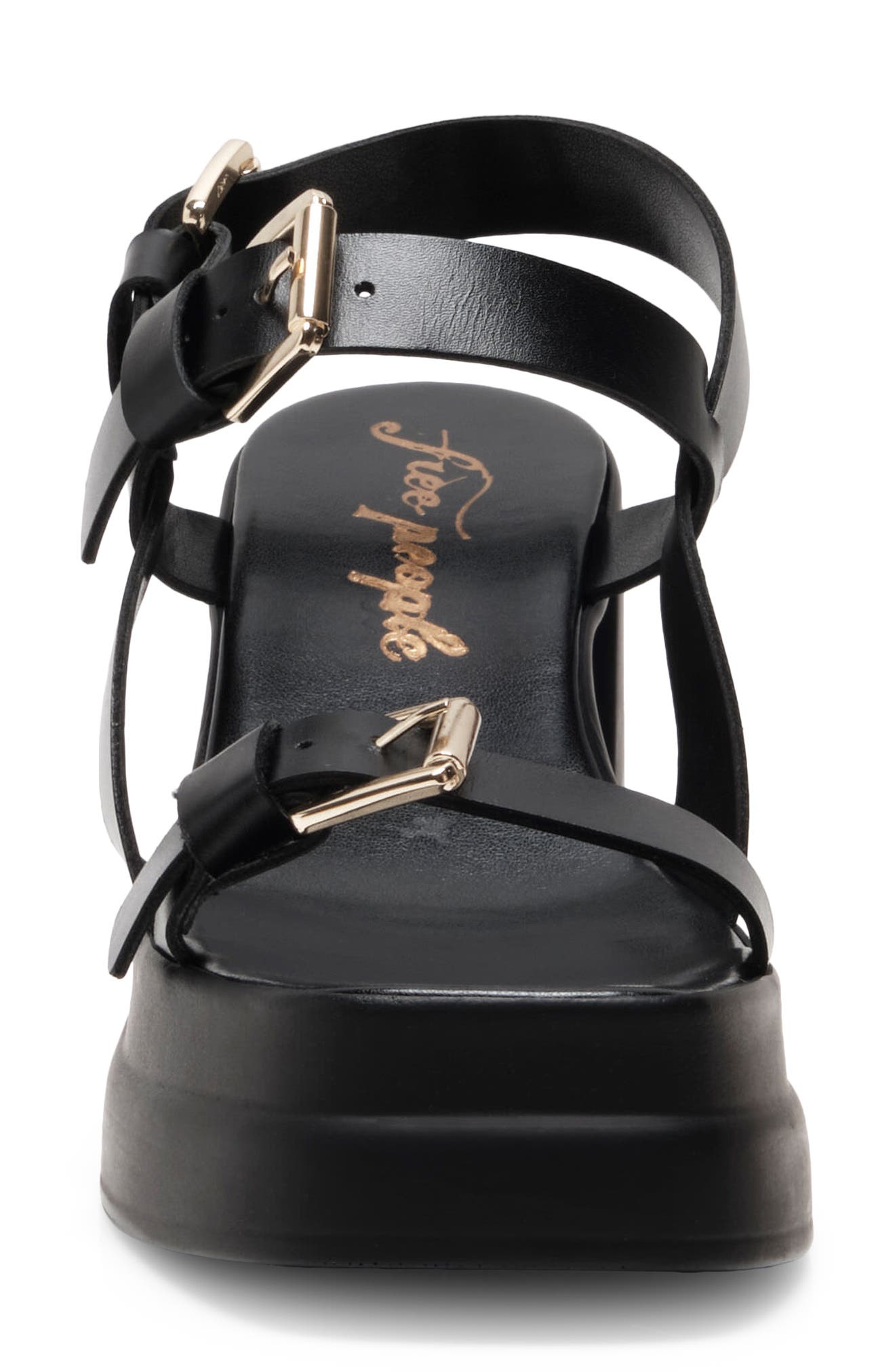 Free People Pamela Double Stack Platform Sandal, Alternate, color, 